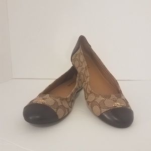 coach Chelsea flats